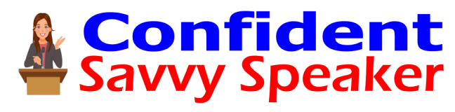 Logo - Confident Savvy Speaker